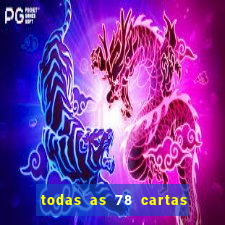 todas as 78 cartas do tarot